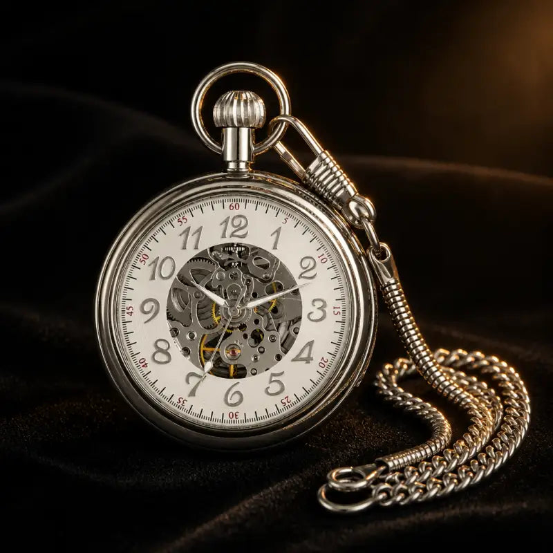 Montre à Gousset Automatique Cadran Ouvert - Univers Gousset