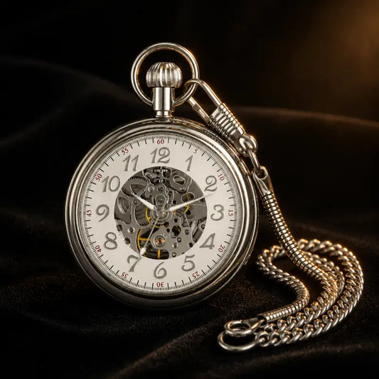 Montre à Gousset Automatique Cadran Ouvert - Univers Gousset