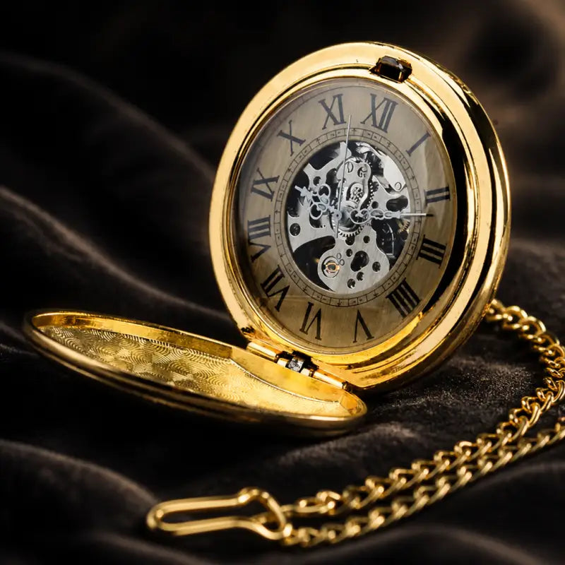 Montre à Gousset Automatique Chasseur Homme - Univers Gousset