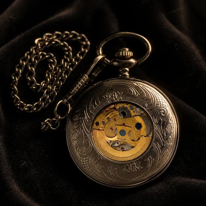 Montre à Gousset Automatique Demi-chasseur Luxe - Univers Gousset