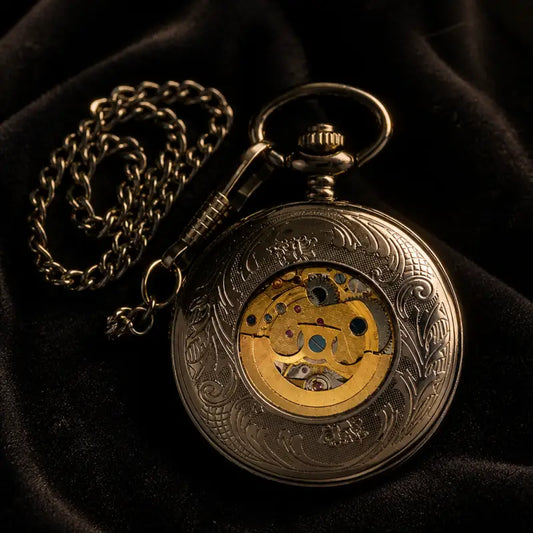 Montre à Gousset Automatique Demi-chasseur Luxe - Univers Gousset