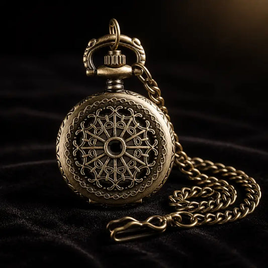 Montre à Gousset Mécanique Ajourée Femme - Univers Gousset