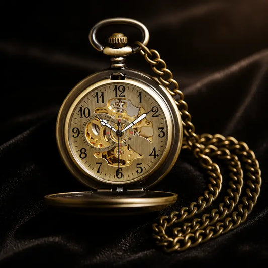 Montre à Gousset Mécanique Chasseur Vintage - Univers Gousset