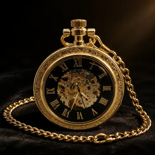 Montre à Gousset Mécanique Cadran Ouvert Homme - Univers Gousset