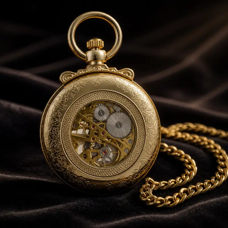 Montre à Gousset Mécanique Chronographe Luxe - Univers Gousset