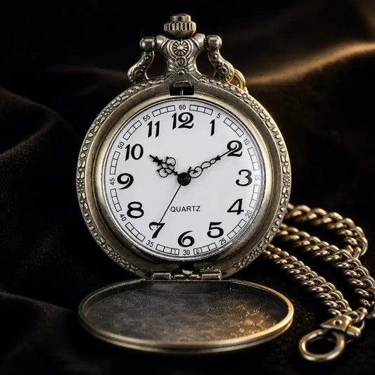 Montre à Gousset Quartz Collier Vintage Femme - Univers Gousset