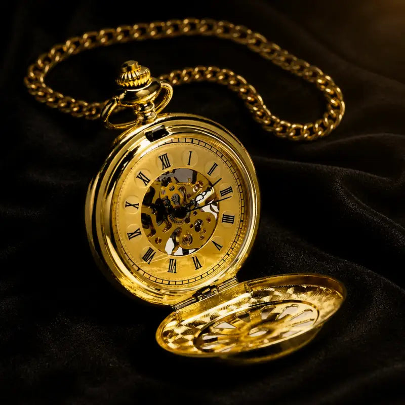 Montre à Gousset Mécanique Demi-chasseur Luxe - Univers Gousset