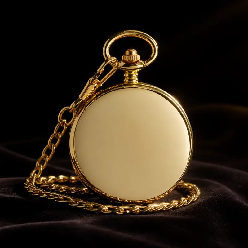 Montre à Gousset Mécanique Double Chasseur Squelette - Univers Gousset