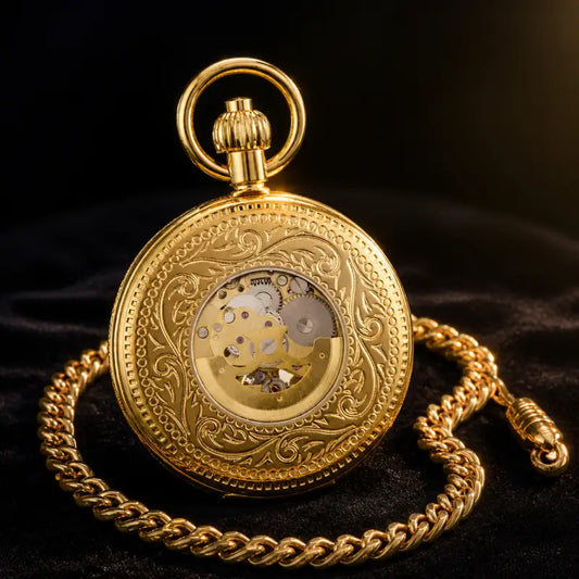 Montre à Gousset Automatique Dragon Homme - Univers Gousset