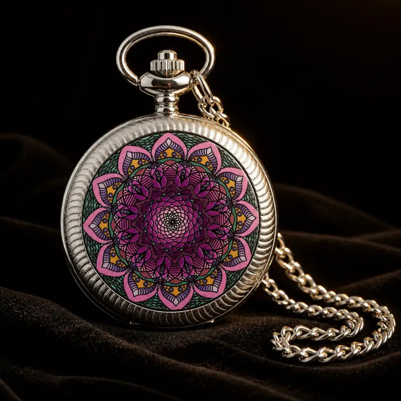 Montre à Gousset Quartz Tournante Femme Bijou - Univers Gousset