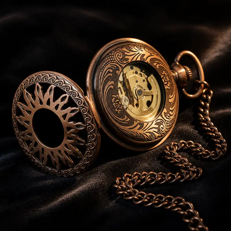 Montre à Gousset Mécanique Squelette Luxe - Univers Gousset