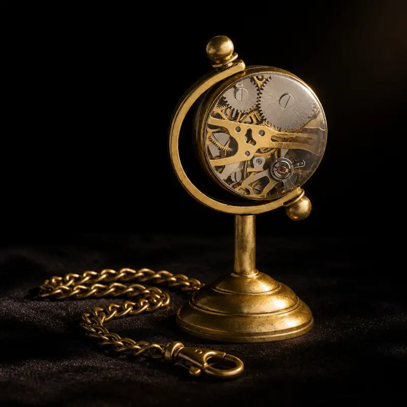 Montre à Gousset Mécanique Globe Terrestre - Univers Gousset