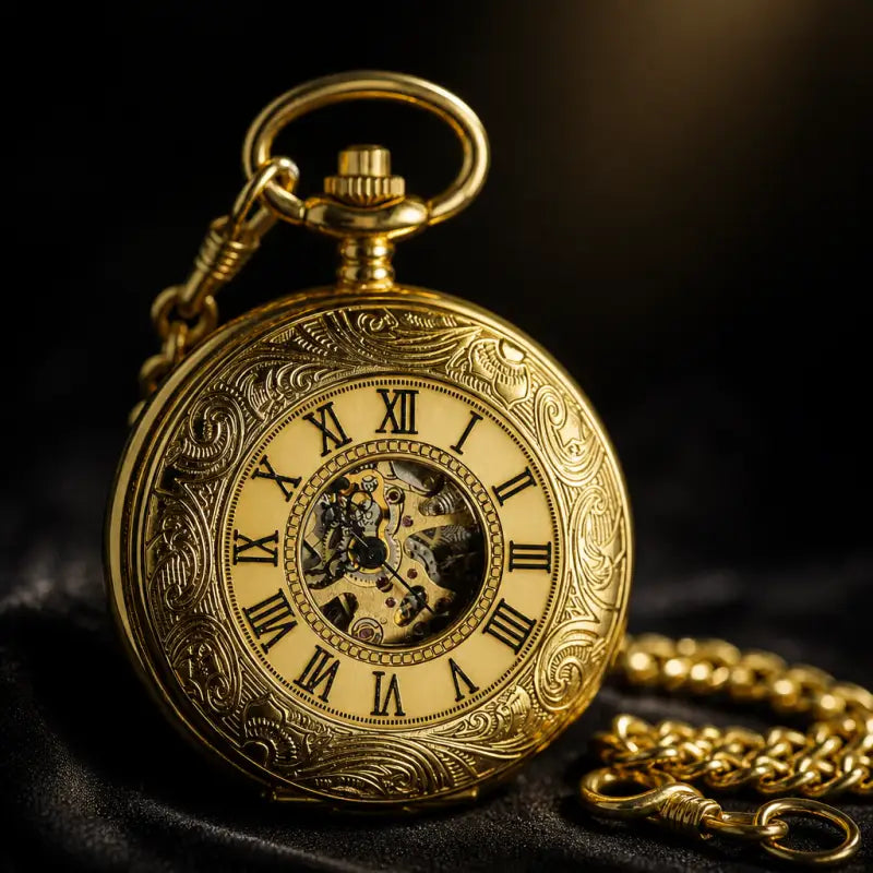 Montre à Gousset Mécanique Demi-chasseur Homme - Univers Gousset