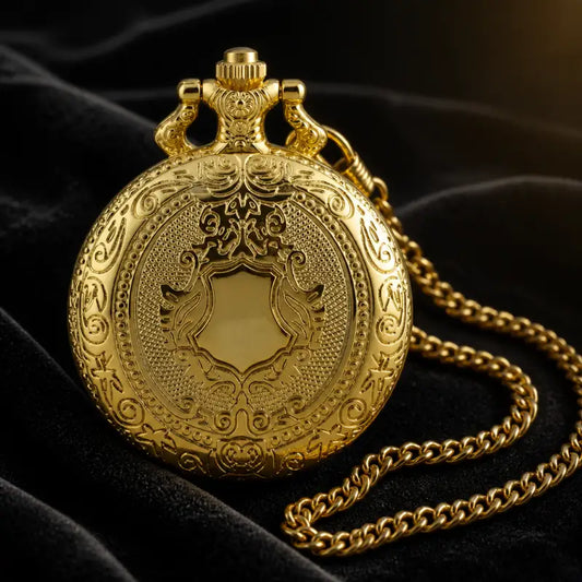 Montre à Gousset Mécanique Chasseur Jaspe Luxe - Univers Gousset