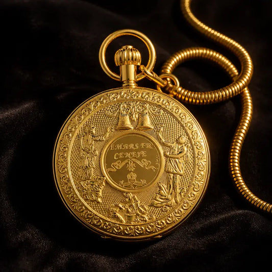 Montre à Gousset Mécanique Demi-chasseur Homme - Univers Gousset