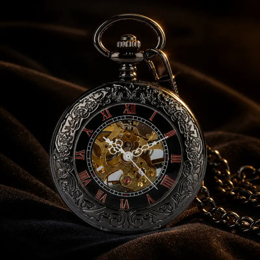 Montre à Gousset Mécanique Demi-chasseur Homme - Univers Gousset