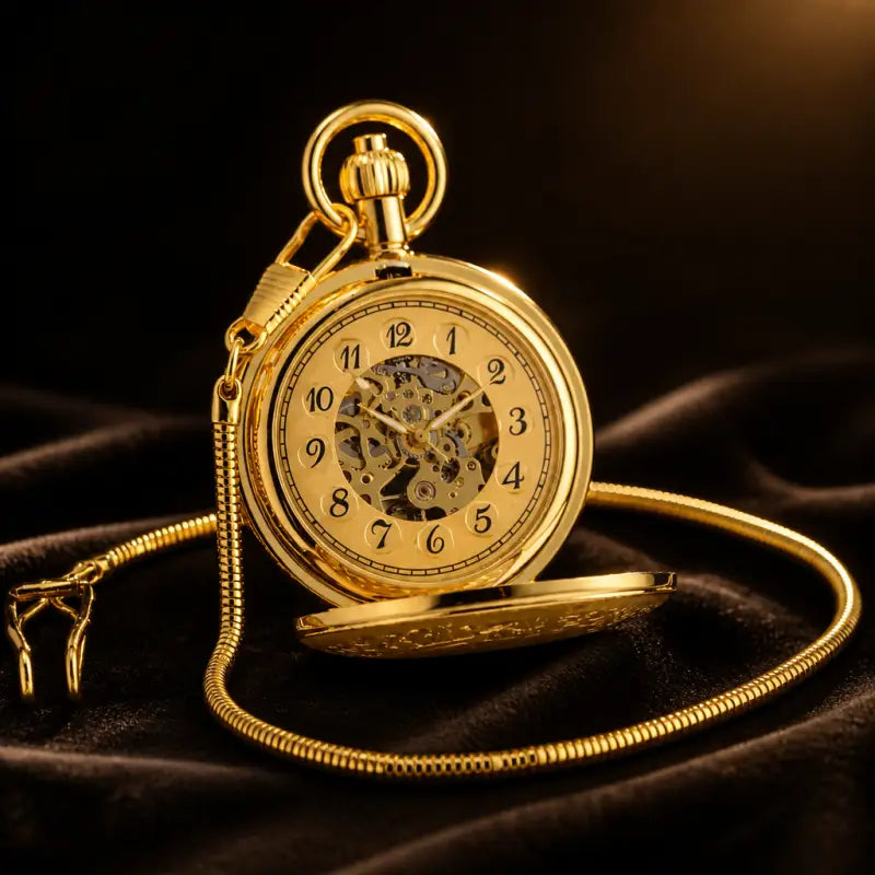 Montre à Gousset Mécanique Chasseur Gentleman - Univers Gousset