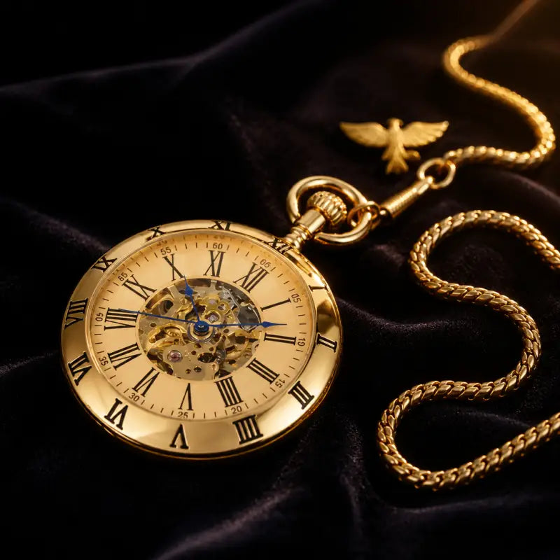 Montre à Gousset Mécanique Chiffres Romains - Univers Gousset