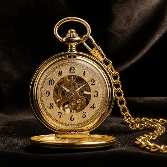 Montre à Gousset Mécanique Demi-chasseur Luxe - Univers Gousset