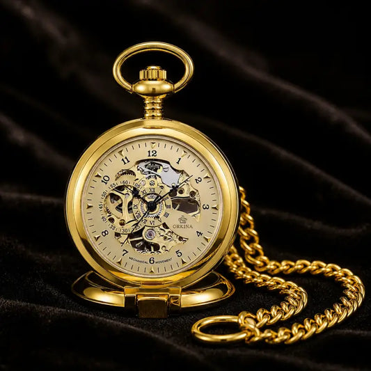 Montre à Gousset Mécanique Demi-chasseur Homme - Univers Gousset