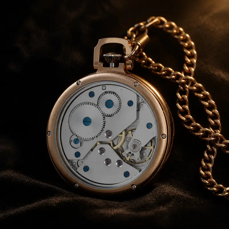 Montre à Gousset Mécanique Cadran Ouvert Homme - Univers Gousset