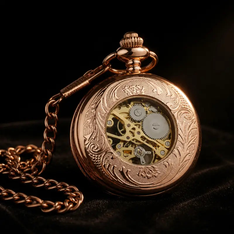 Montre à Gousset Mécanique Demi-chasseur Luxe - Univers Gousset