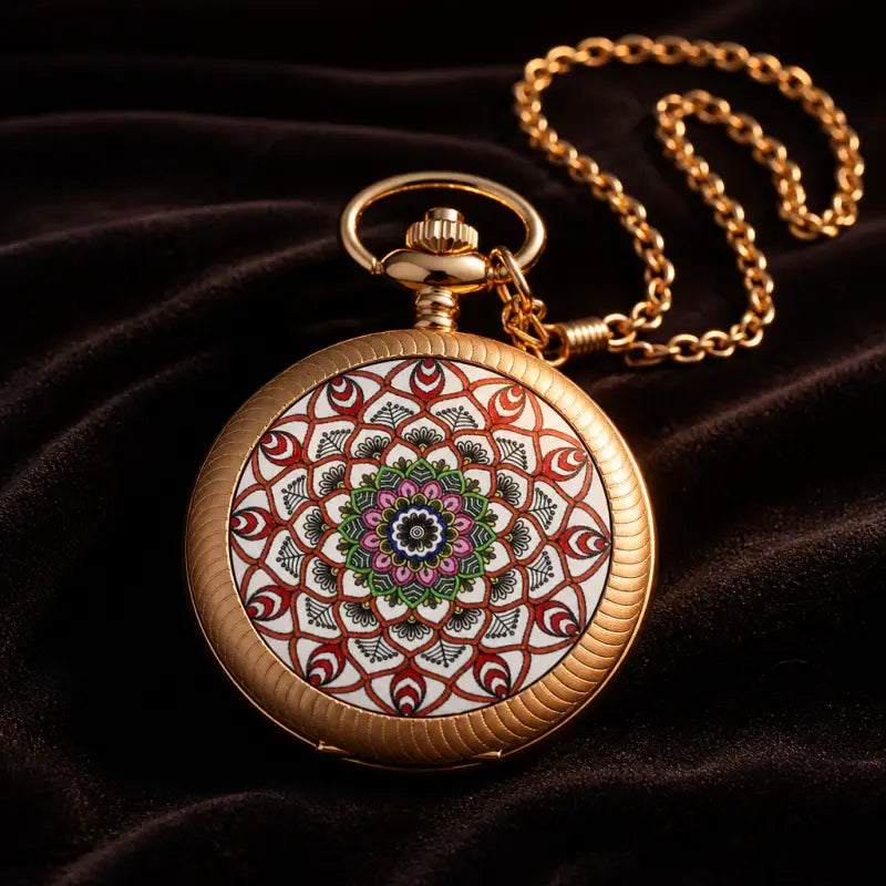 Montre à Gousset Quartz Plateau Tournant Femme - Univers Gousset
