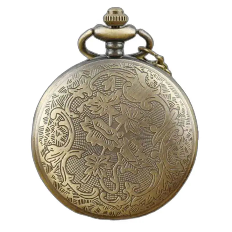 Montre Gousset Pendentif en bronze orné, accessoire de luxe intemporel
