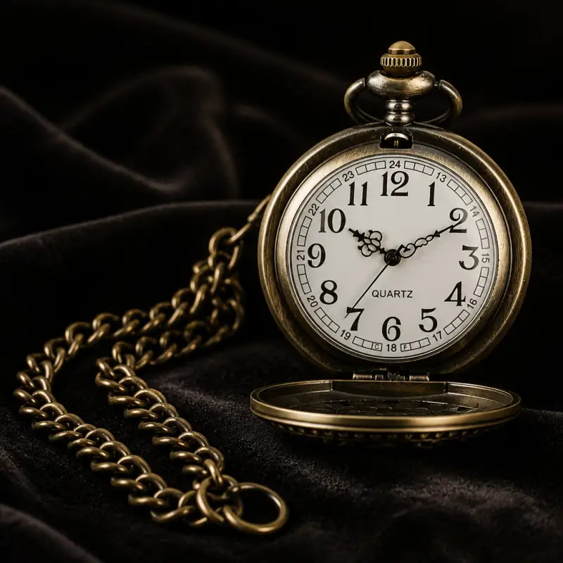 Montre à Gousset Mécanique Chasseur Femme - Univers Gousset