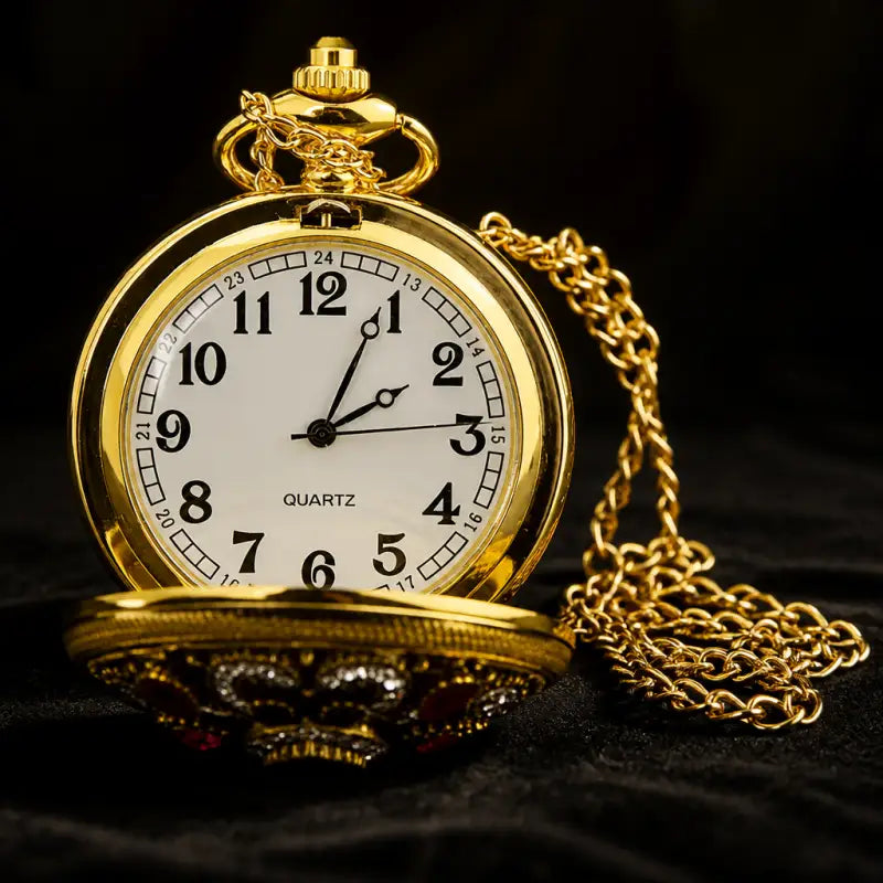 Montre à Gousset Pendentif Femme Sautoir 80cm - Univers Gousset