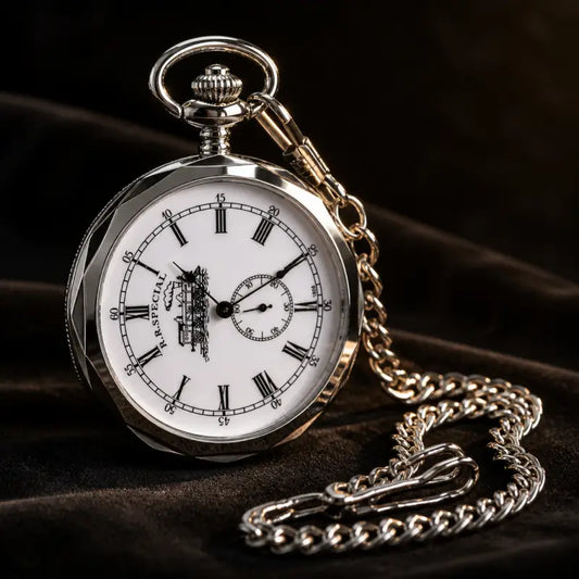 Montre à Gousset Mécanique Open Face Vintage - Univers Gousset