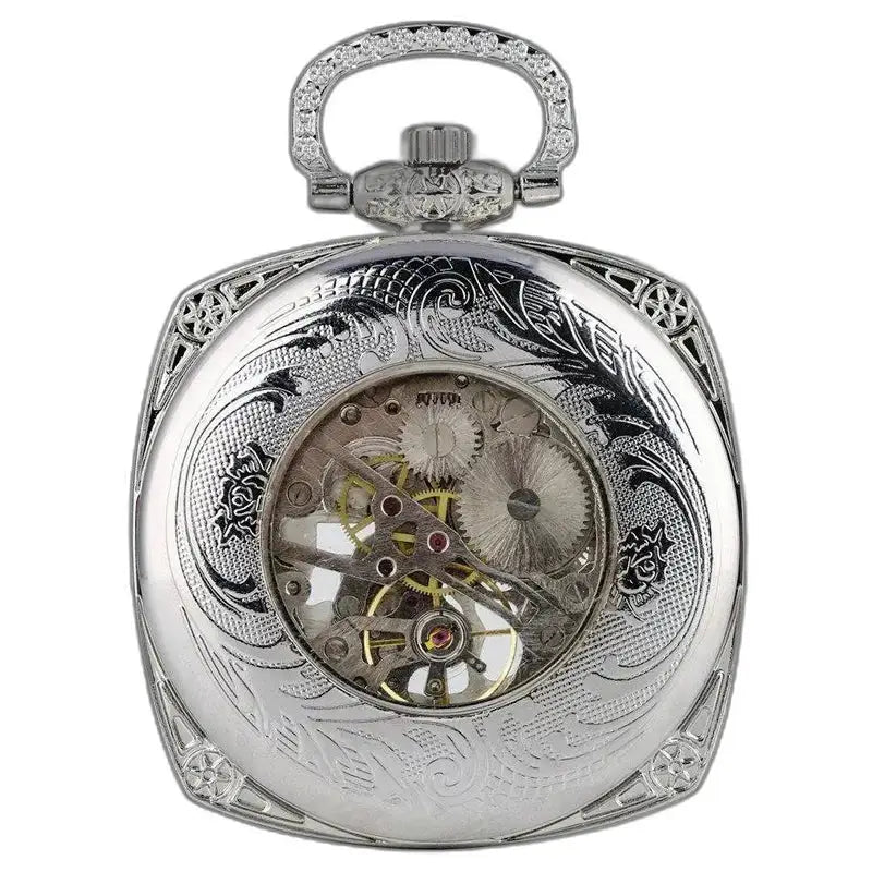 Montre à gousset chic moderne avec dégâts visibles pour homme élégant