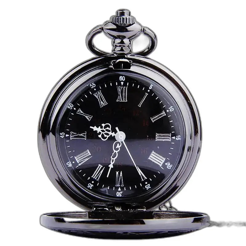 Montre Homme à Gousset Chiffres Romains avec un design classique et élégant