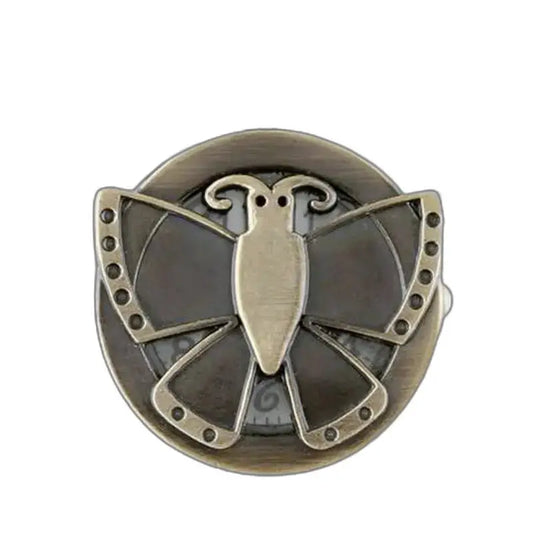 Broche papillon vintage en bronze, accessoire steampunk pour montre papillon élégante