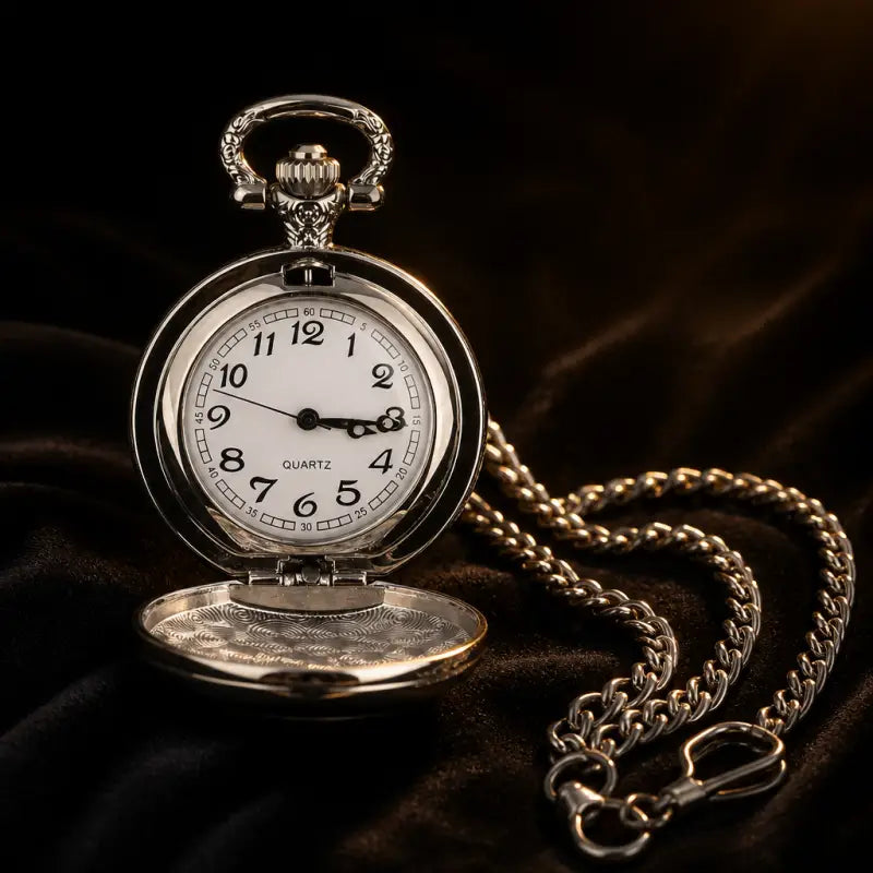 Montre de Poche Quartz Pendentif Arbre Femme - Univers Gousset