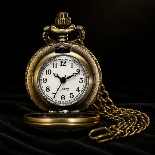 Montre de Poche Quartz Pendentif Big Ben Vintage - Univers Gousset