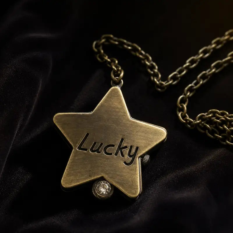 Montre à Gousset Quartz Étoile Pendentif Femme - Univers Gousset