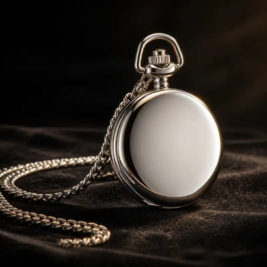 Montre à Gousset Quartz Pendentif Fleurs Femme - Univers Gousset