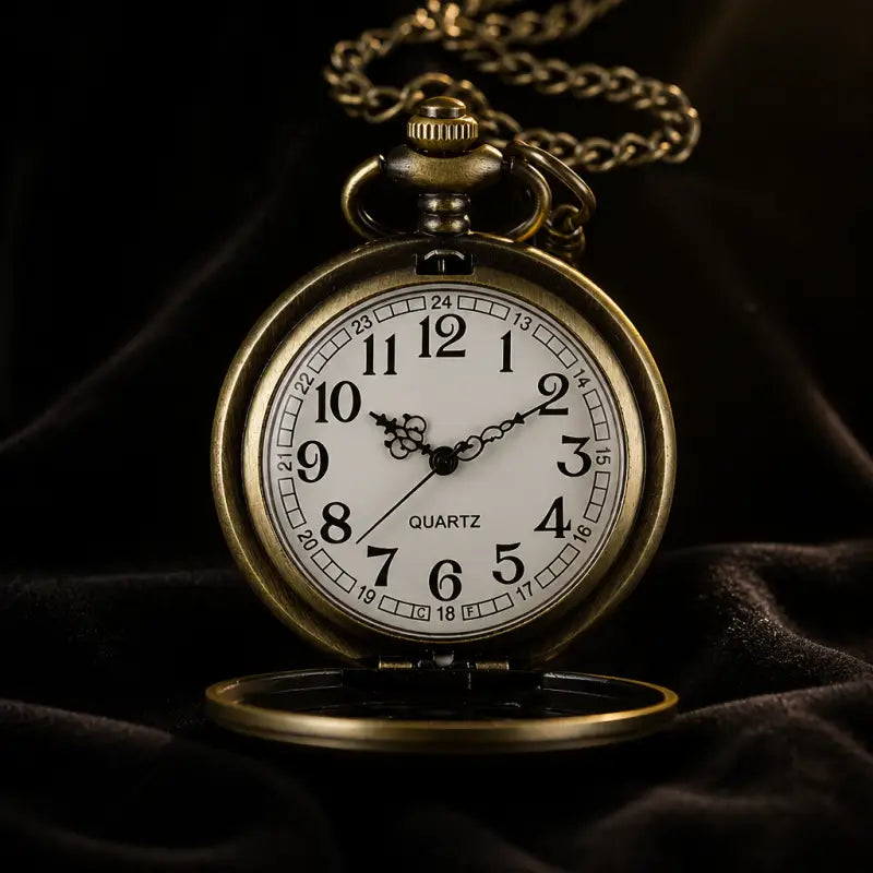Montre à Gousset Pendentif Fleurs Vintage Femme - Univers Gousset