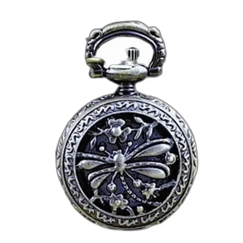 Montre Pendentif Libellule élégante avec design de libellule pour collier