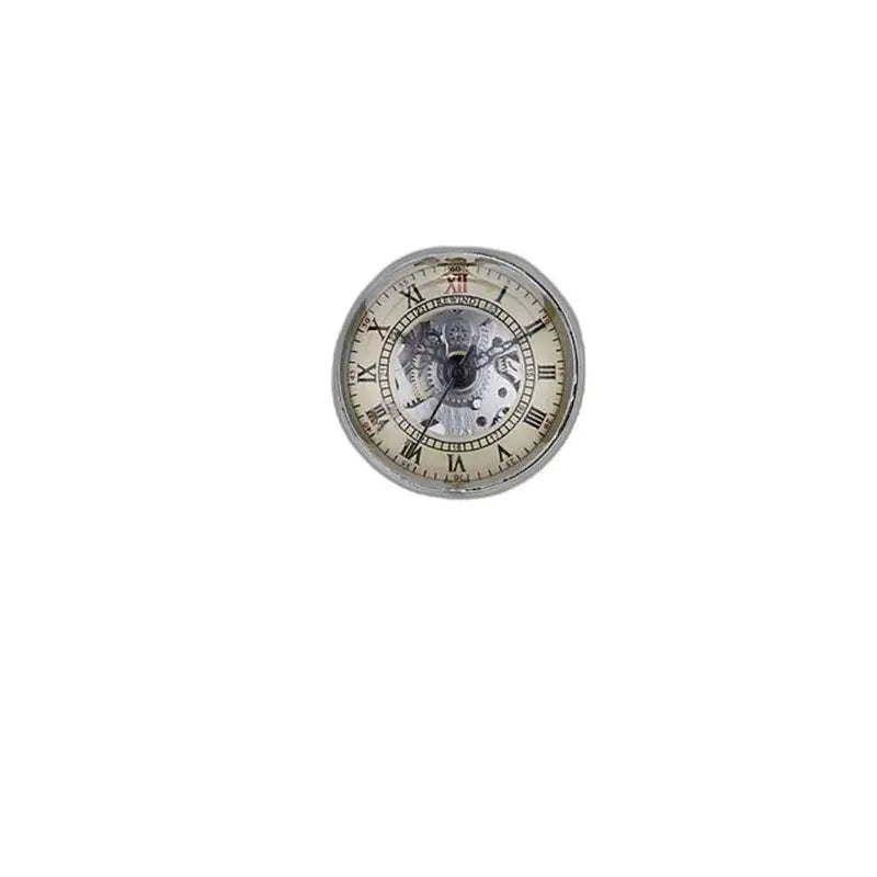 Montre Pendentif Mécanique Vintage Femme Argent Bronze avec un boîtier en argent