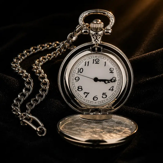Montre à Gousset Pendentif Rosace Perles Femme - Univers Gousset