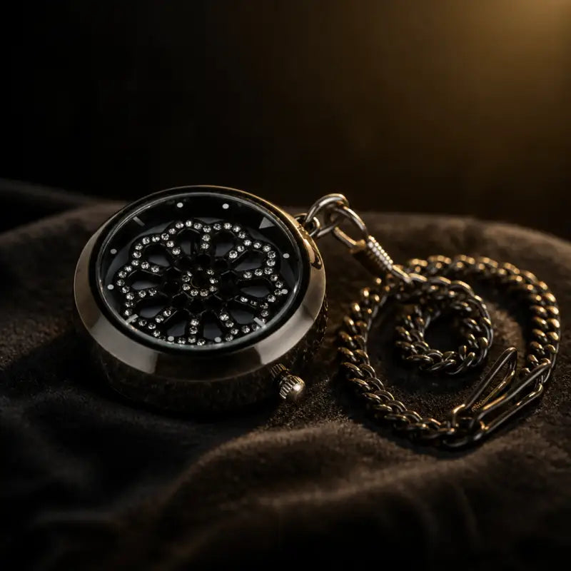 Montre à Gousset Pendentif Fleur Femme Chic - Univers Gousset