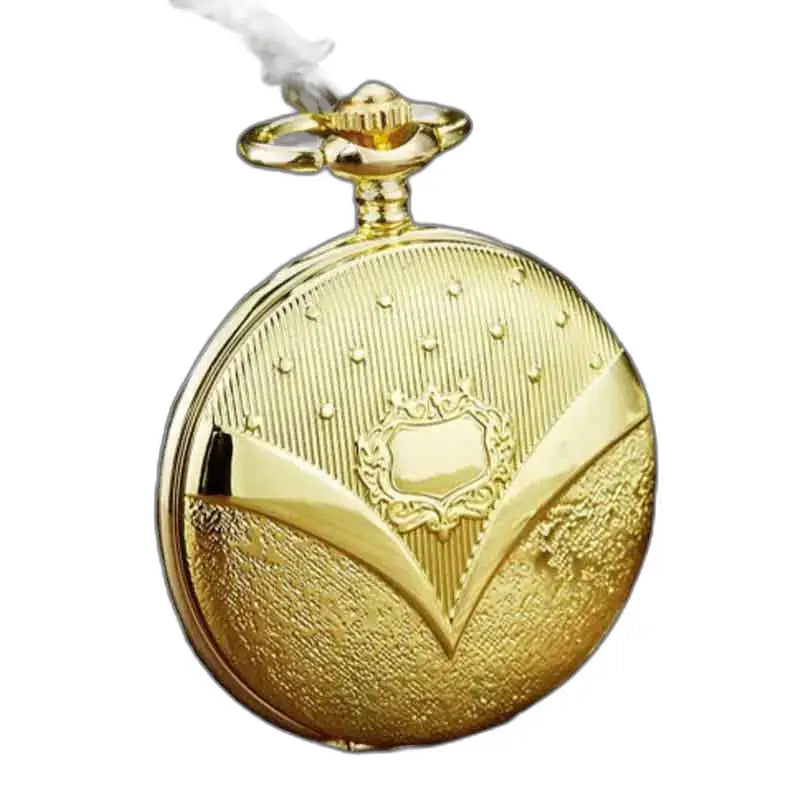 Montre Poche à Gousset Femme Nymphe Luxe avec un design doré orné élégant