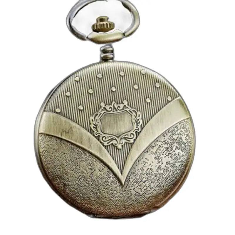 Montre Poche à Gousset Femme Nymphe Luxe en bronze ornée et élégante
