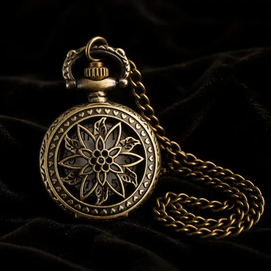 Montre à Gousset Quartz Pendentif Femme Vintage - Univers Gousset