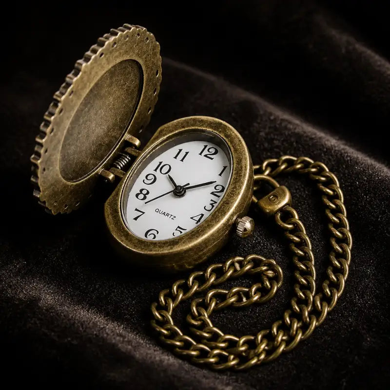 Montre à Gousset Pendentif Collier Vintage - Univers Gousset