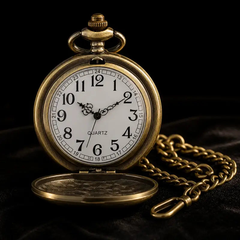 Montre à Gousset Quartz Steampunk Vintage - Univers Gousset